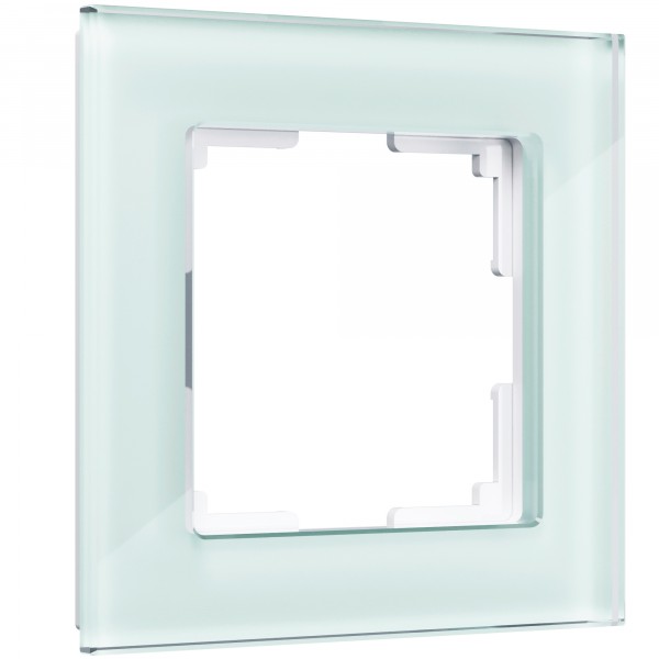 Рамка на 1 пост Werkel WL01-Frame-01 Favorit (натуральное стекло) - купить в Тюмени