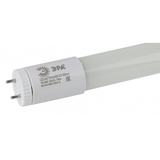 Светодиодная лампа ЭРА LED T8-18W-G13-1200мм 1440Лм поворотн. цоколь матовая