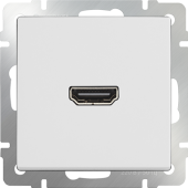 Розетка HDMI Werkel WL01-60-11 Белая - купить в Тюмени