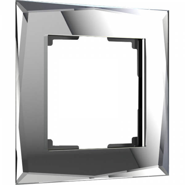 Рамка на 1 пост Werkel WL08-Frame-01 Diamant Зеркальные - купить в Тюмени