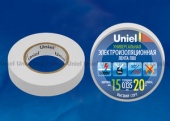 Изолента Uniel UIT-135P 20/15/01 WHT - купить в Тюмени