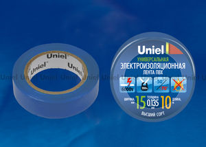 Изолента Uniel UIT-135P 10/15/01 BLU - купить в Тюмени